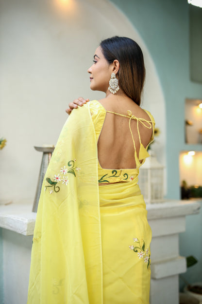 Sunflower Saree