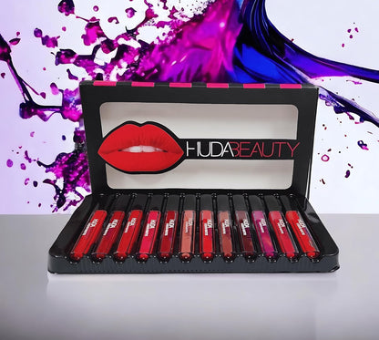 Superstay Unique Color (Pack of 12) Long 5ML Different Liquid Matte Nude Beauty Color Lipstick