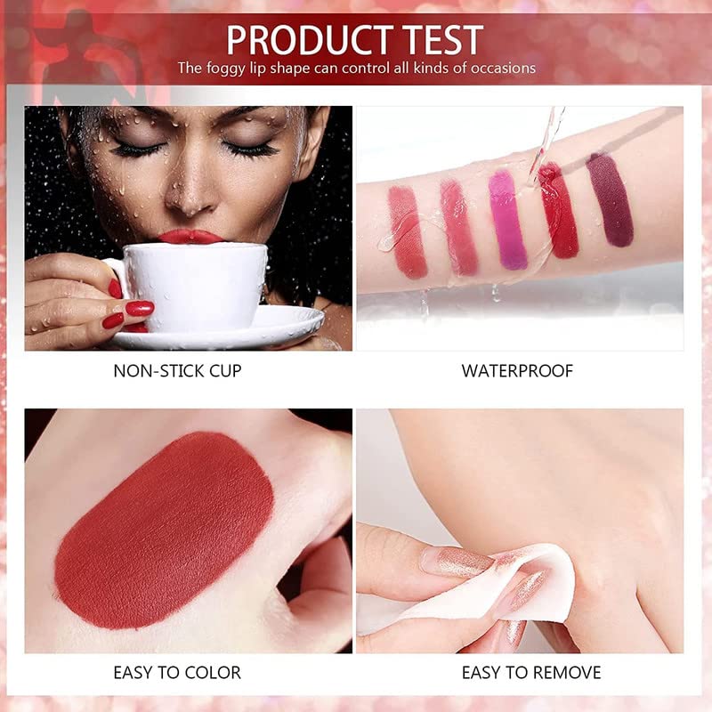 Set of 12 Drpshippr Superstay Unique Color liquid matte nude lipsticks, 5ML each, in various shades for beauty and personal care.