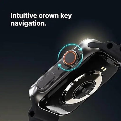 Drpshippr T800 Ultra Series Smart Watch with 1.99-inch display and Bluetooth calling feature, showing the watch face and side buttons.