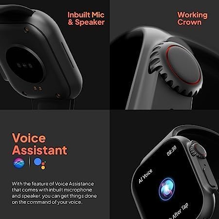T800 Ultra Smart Watch HiWatch Pro original version with digital display, black strap, and sleek design, showcasing its modern look.