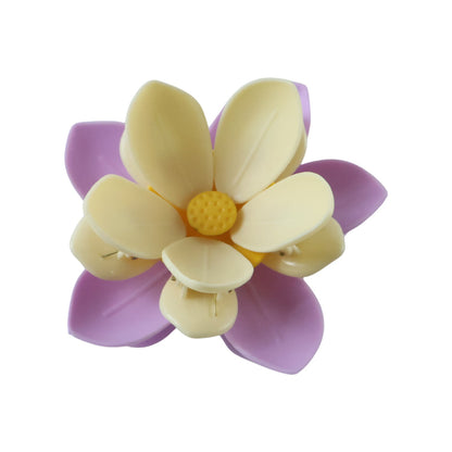 Double Layer Plastic Flower Food Bag Sealing Clips For Kitchen Storage (10 Pcs)