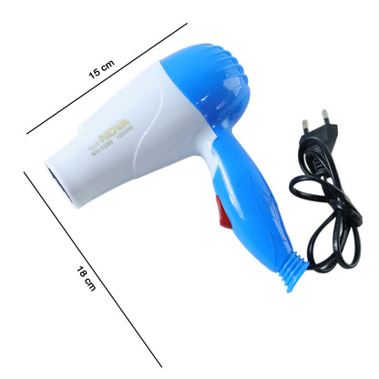 Foldable Hair Dryer With Dual Speed Setting (1 Pc 1000w)
