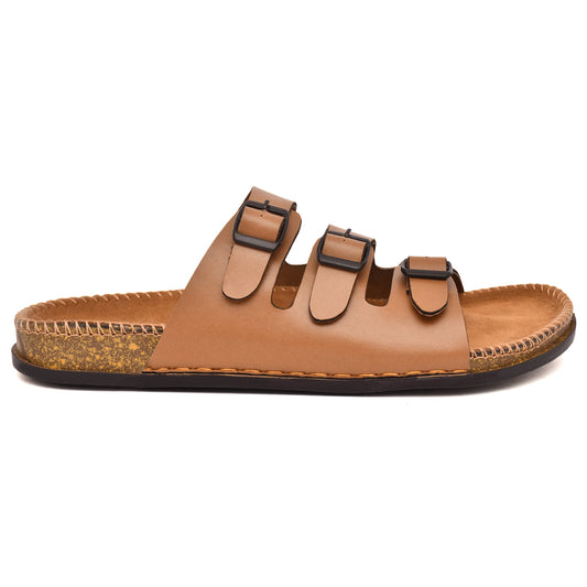 Tan Casual sandal for men Stylish Lightweight Daily use Durable Comfortable
