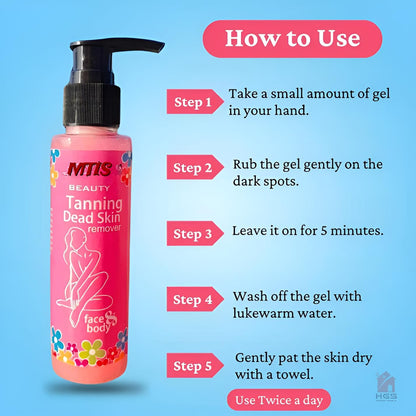 TANNING AND DEAD SKIN REMOVER 100ML PACK OF 1