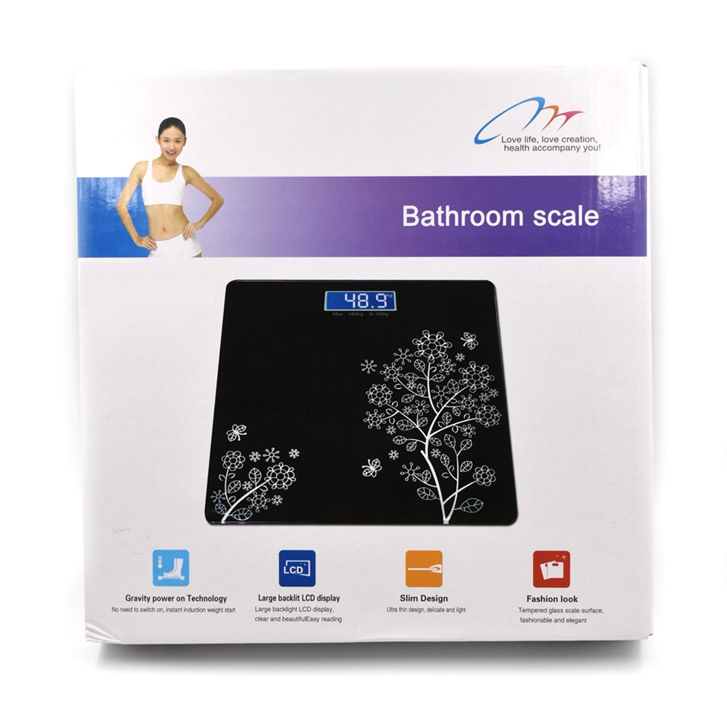6122 Premium Bathroom Scale Used For Bathroom Purposes In Various Sectors.