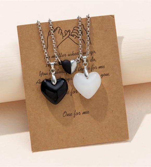 Crystal drunken couple magnetic heart-shaped pendant from The Key House, decorative home and kitchen accessory by Drpshippr.
