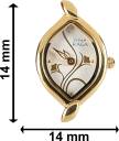Titan Analog Silver Dial Women's Watch