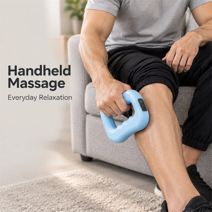 Electric Ring Massager With Soft Adjustable Strap And Usb Cable For Relaxation