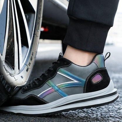 Black men's casual shoes from Drpshippr's men's collection, featuring a stylish and comfortable design for everyday wear.