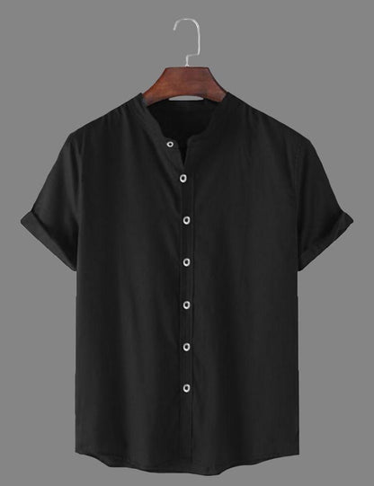 TryThis men's cotton polo shirt with half sleeves and polo neck, part of the Drpshippr men's collection.
