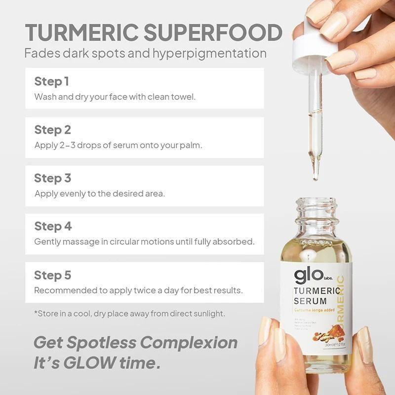 Turmeric Dark Spot Corrector Serum.