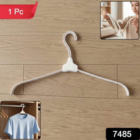 Premium Foldable Plastic Clothes Hanger 1 Pc