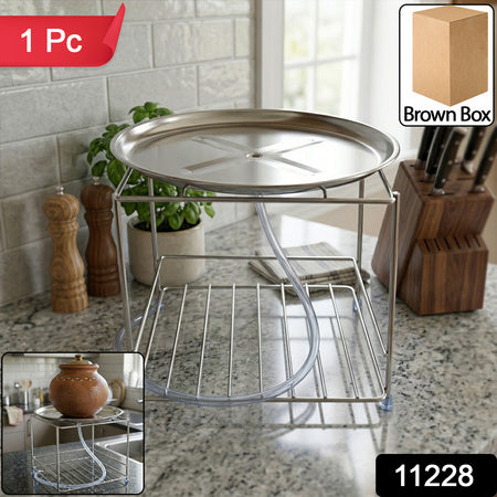 Heavy Duty Stainless Steel Multipurpose Utensils Stand 1 Pc