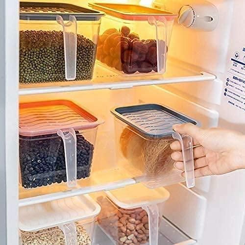 Six unbreakable kitchen storage baskets by Drpshippr, durable plastic baskets for organizing kitchen essentials.