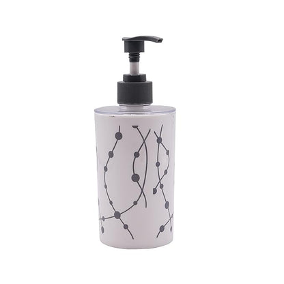 Drpshippr unbreakable soap dispenser bottle set, refillable liquid dispenser for bathroom use, durable and stylish home & kitchen accessory.