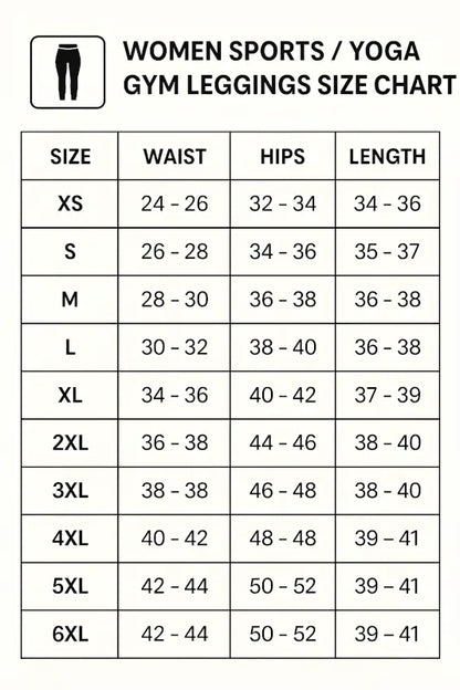 Premium Quality Yoga Tights | Breathable & Stretchable Gym Leggings | Activewear Pants for Girls or Women