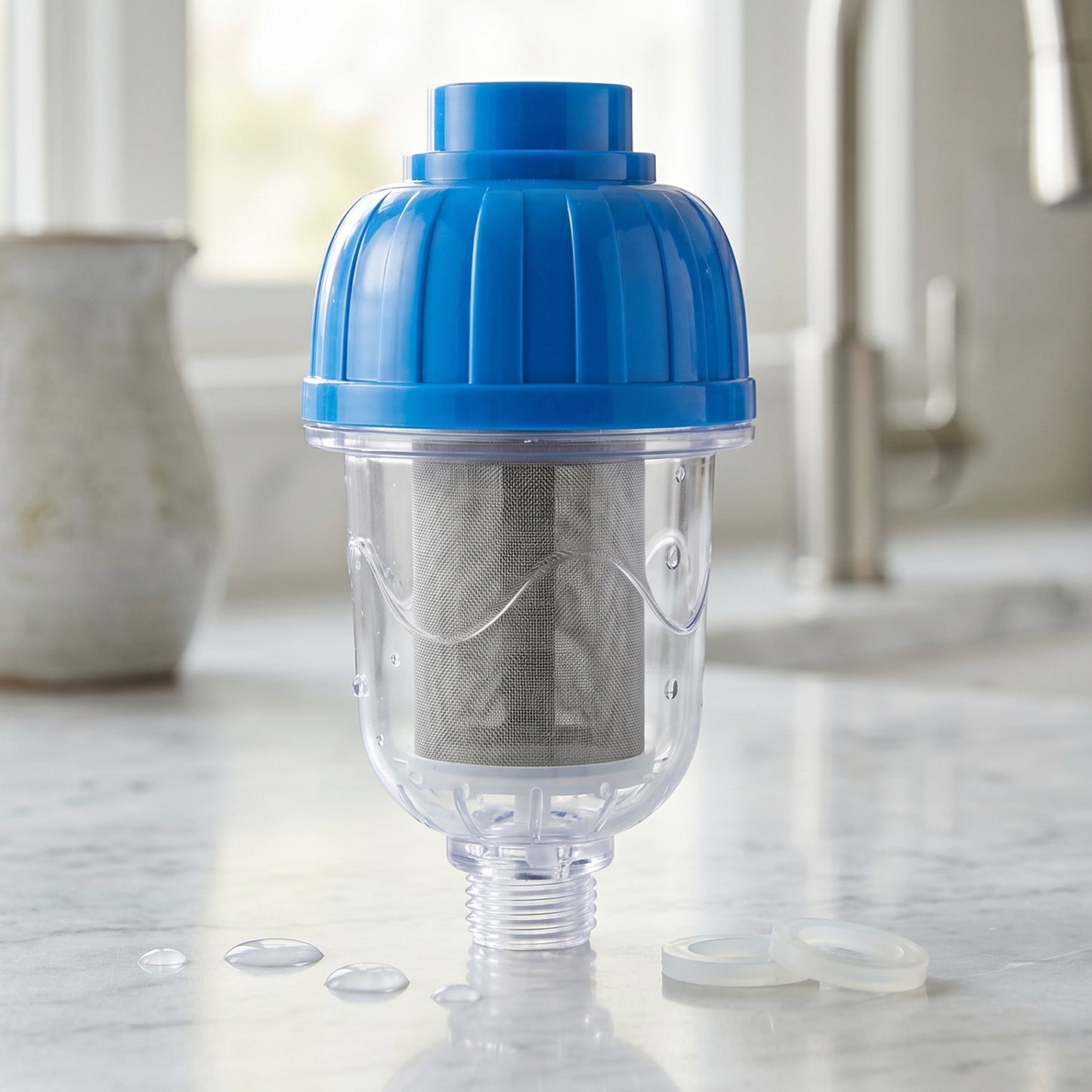 Hard Water Shower Filter Multi-layer Purification Filter For Bathroom (1 Pc)