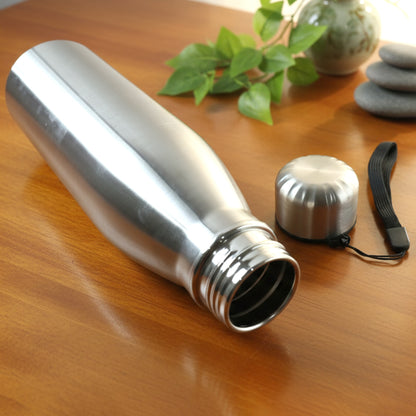 1000 Ml Stainless-steel Water Bottle (1 Pc)