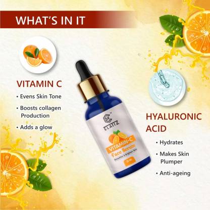 Vitamin C Face Serum - Hyaluronic Acid For Brightening & Anti-Age 30ml