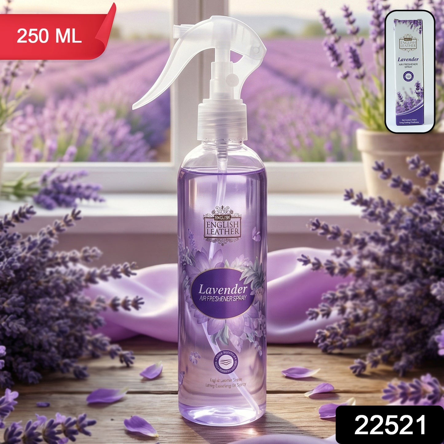 Next Premium English Leather Lavender Air Freshener Spray 250 Ml