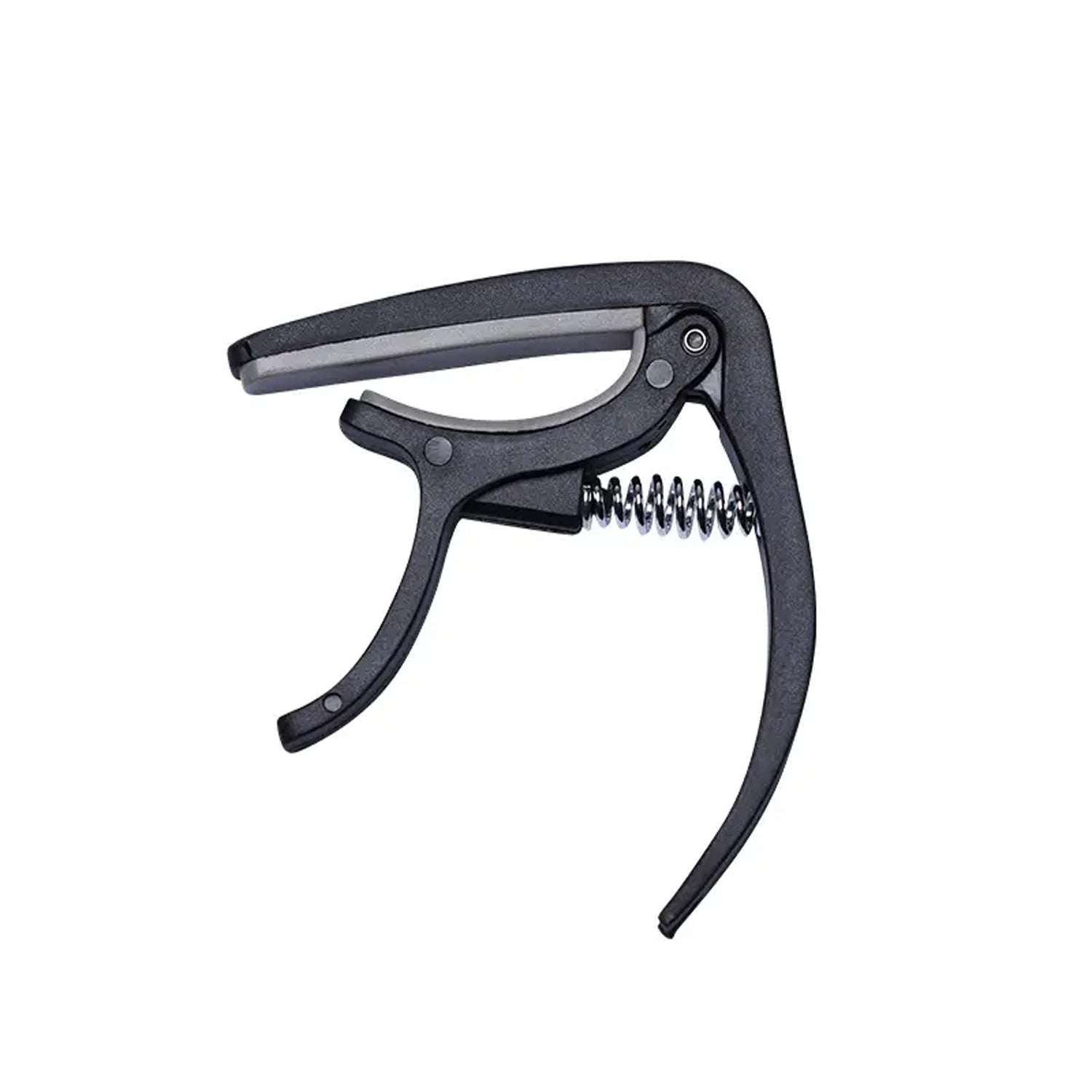 Wukusy 6141 guitar capo with pickup stand, soft pad, for acoustic and electric guitars, ukulele, mandolin, banjo, guitar accessories.