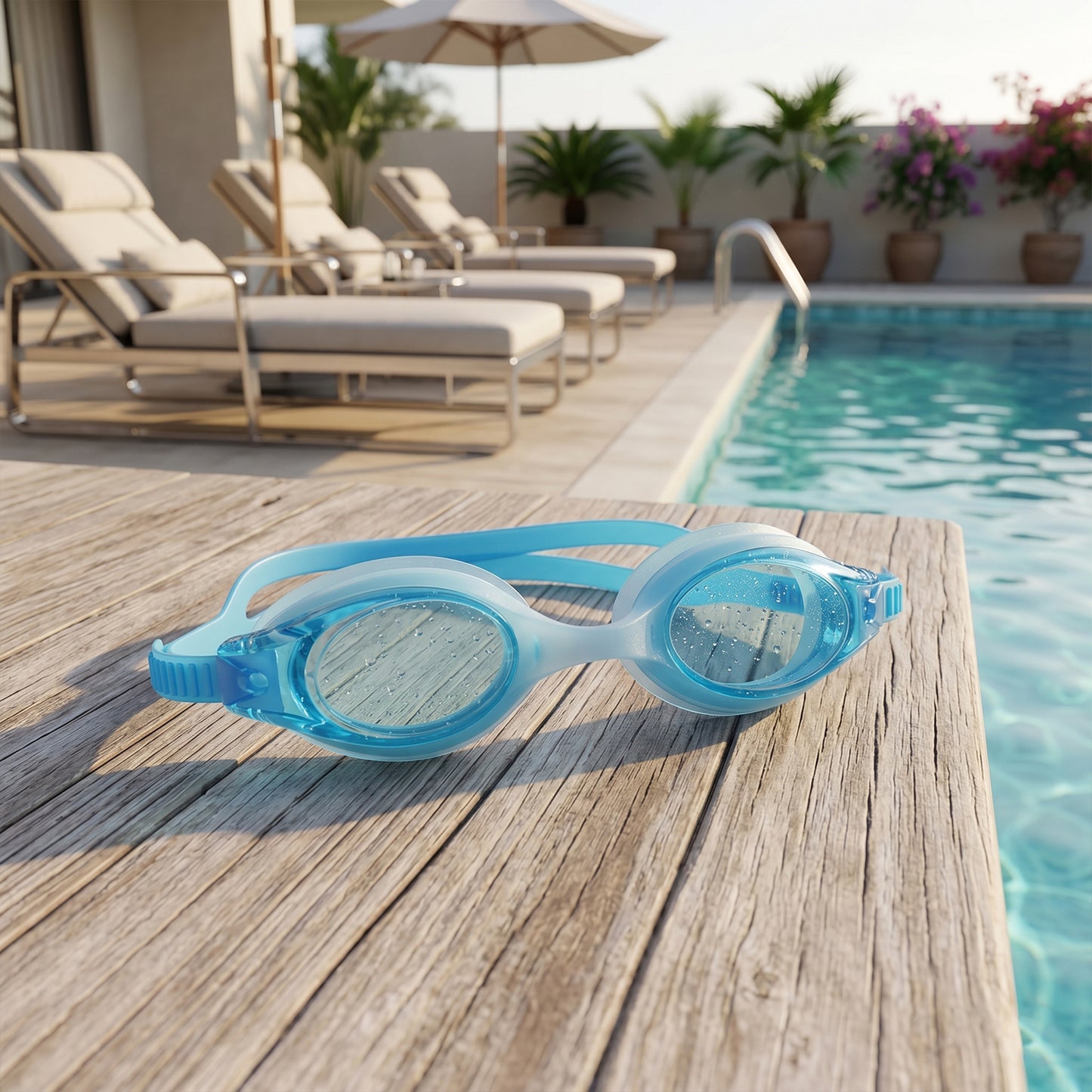 Children Swimming Goggles Clear Vision Waterproof (1 Pc)