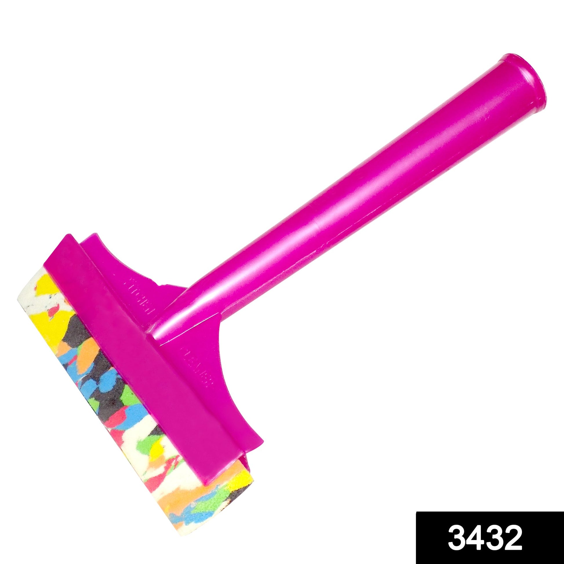 Wukusy 3432 foam plastic handle bathroom floor cleaning wiper with durable, premium quality design for effective mopping.