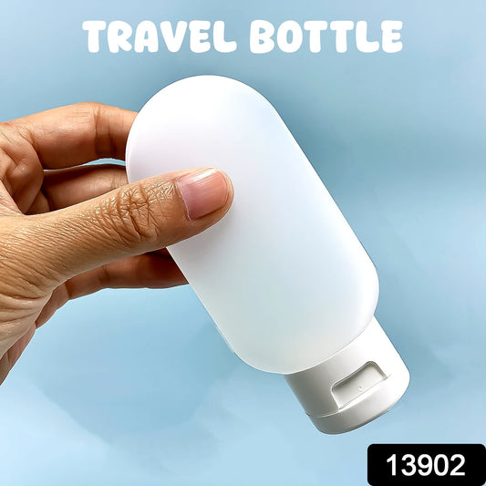 Wukusy small plastic travel shampoo and conditioner bottles in mixed colors, 60ml size for convenient travel use