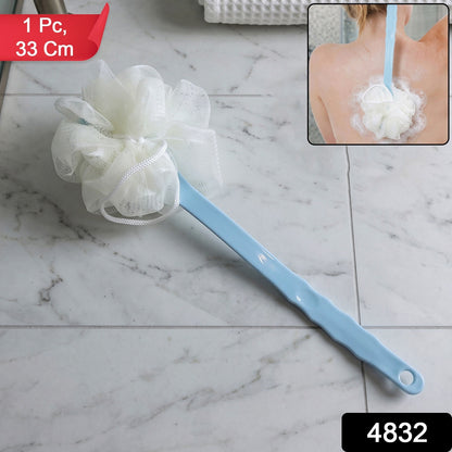 Long Handle Shower Brush Back Scrubber (1 Pc33 Cm)