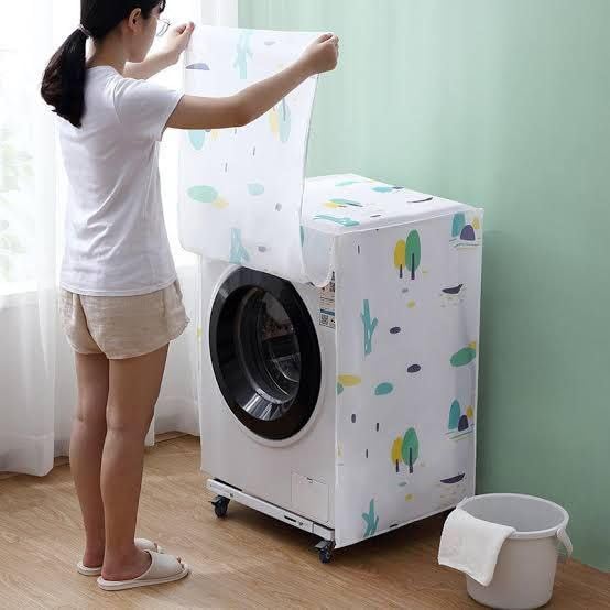 Washing Machine Cover for Drum Washing Machine Waterproof Case Dust Cover