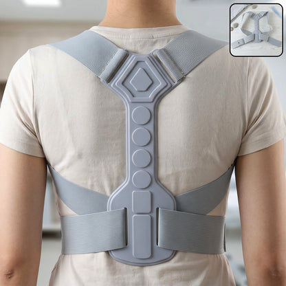 Adjustable Lxl Posture Corrector Belt For Upper Back And Shoulder Care (1 Pc)