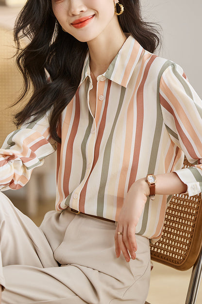 Women wearing a regular fit printed casual button-up shirt from Drpshippr's men's collection, showcasing a stylish, comfortable design.
