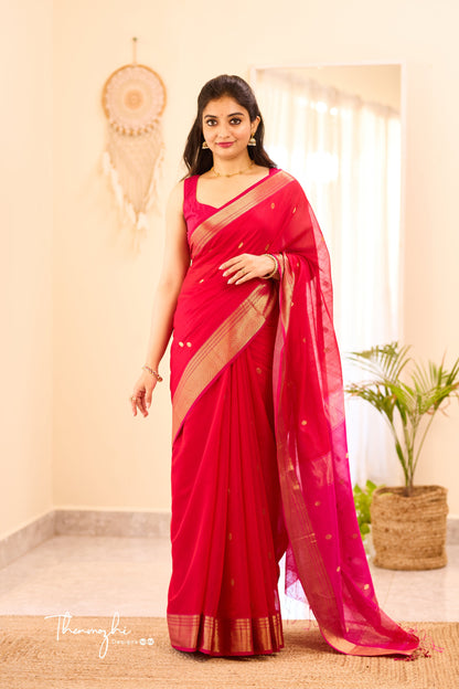 Women's linen saree with intricate sequin work, stylish and elegant, from the Women's Collection by Drpshippr.