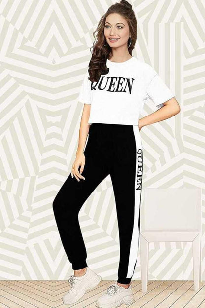 WOMEN'S COTTON PRINTED TOP & BOTTOM SETS