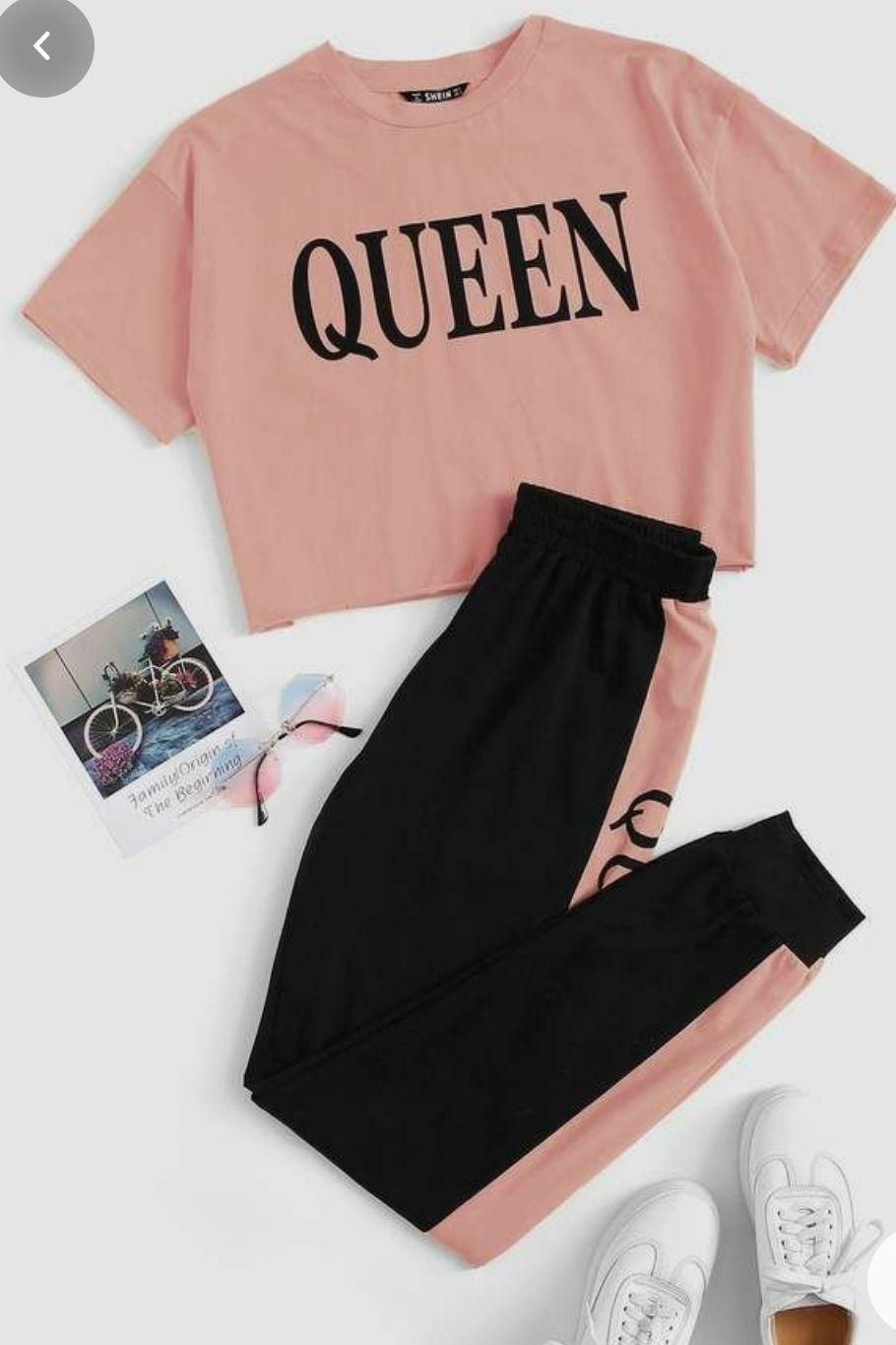 Women's cotton printed top and bottom set from Drpshippr, featuring a stylish and comfortable matching outfit for women.
