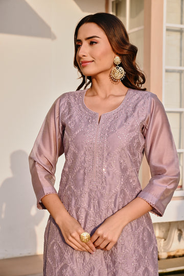 Women's Printed Straight Suit