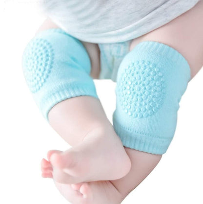 Wukusy toddler wool knit leg warmer with knee guard, soft and cozy baby care accessory for keeping toddlers warm and protected.