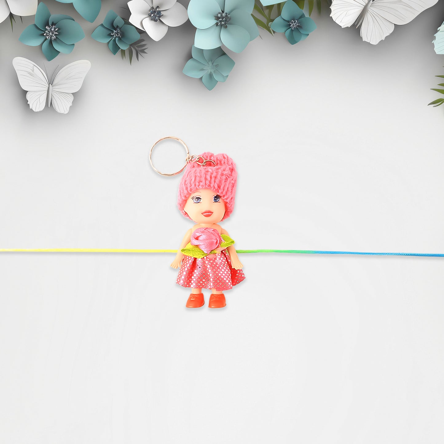Multifunction Doll  For Kids  Cute Soft Toy  With Keychain Use  Decorative Fancy  Cum Keyring For Boys  Girls