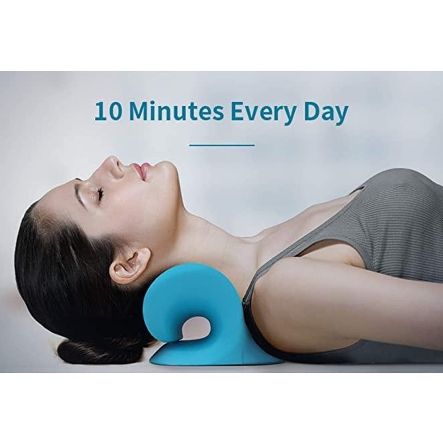0535 Neck Relaxer  Cervical Pillow For Neck  Shoulder Pain  Chiropractic Acupressure Manual Massage  Medical Grade Material  Recommended By Orthopaedics