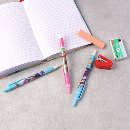 Wukusy 6-in-1 stationery set including pens, pencils, ruler, eraser, and more for school and office use.