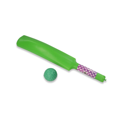 Wukusy plastic cricket bat and ball toy for kids, lightweight and colorful, designed for outdoor play and active fun.