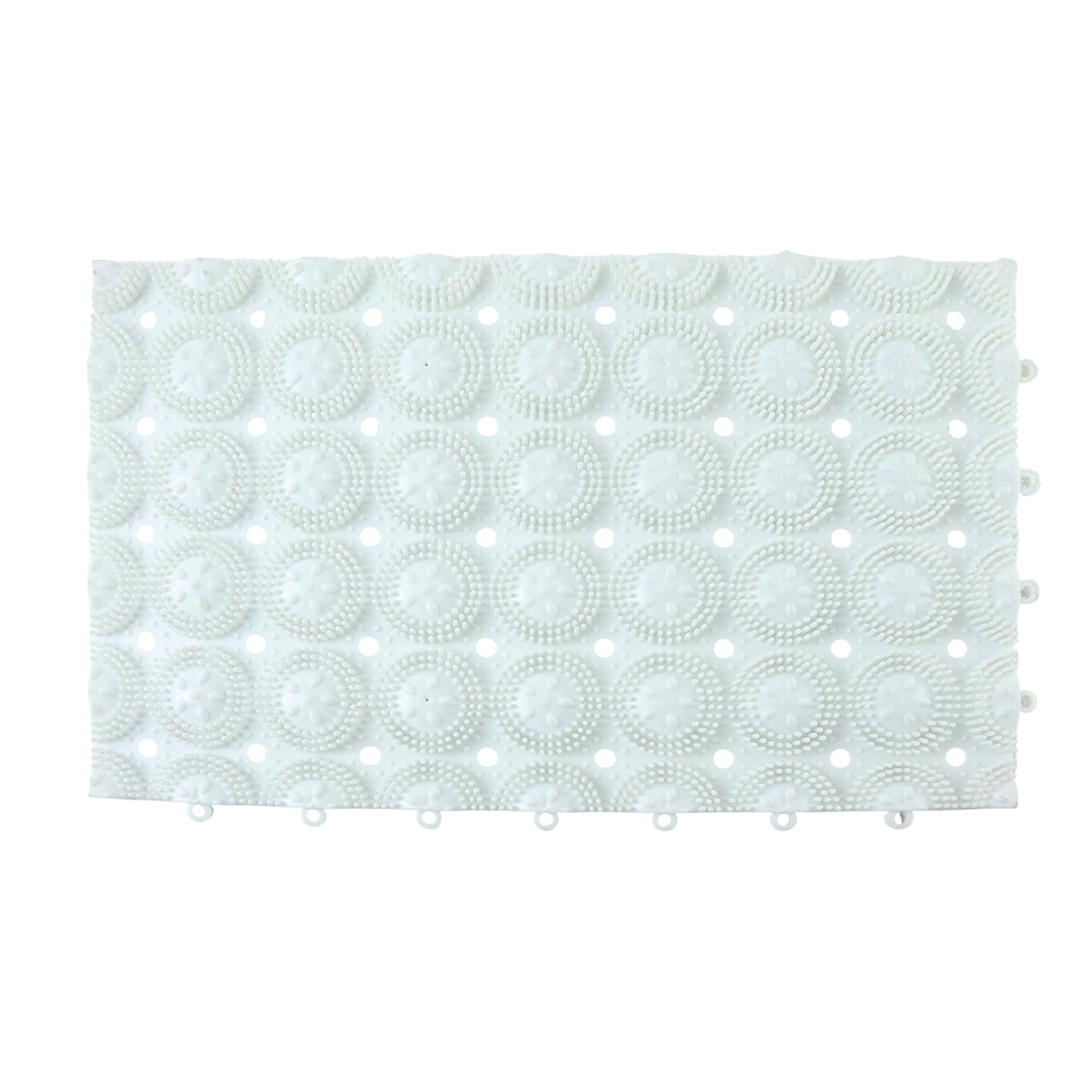 Anti-slip Bathroom Massage Mat With Suction Cups (33  21 Cm  4 Pc)