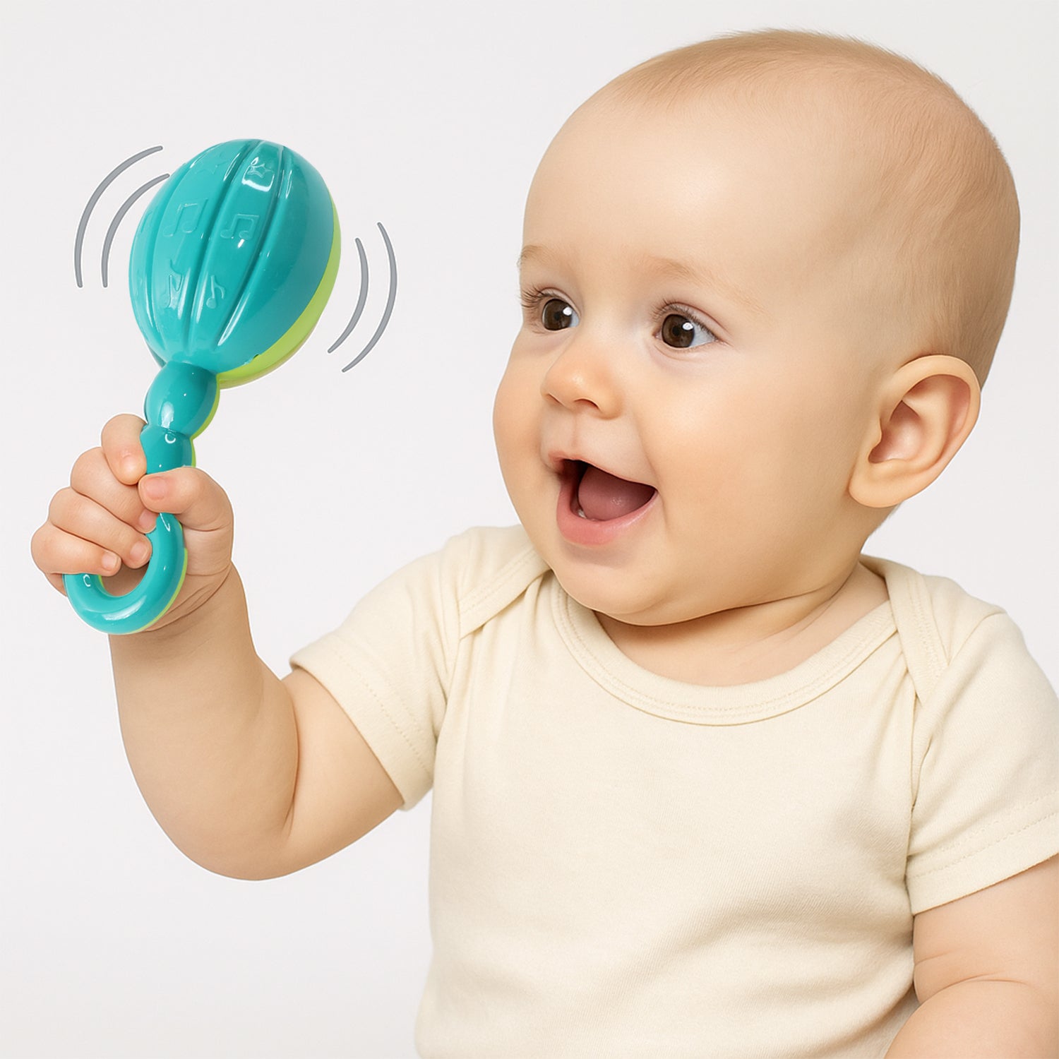 Baby Hand Rattle Toy - (6 Pc  Set)