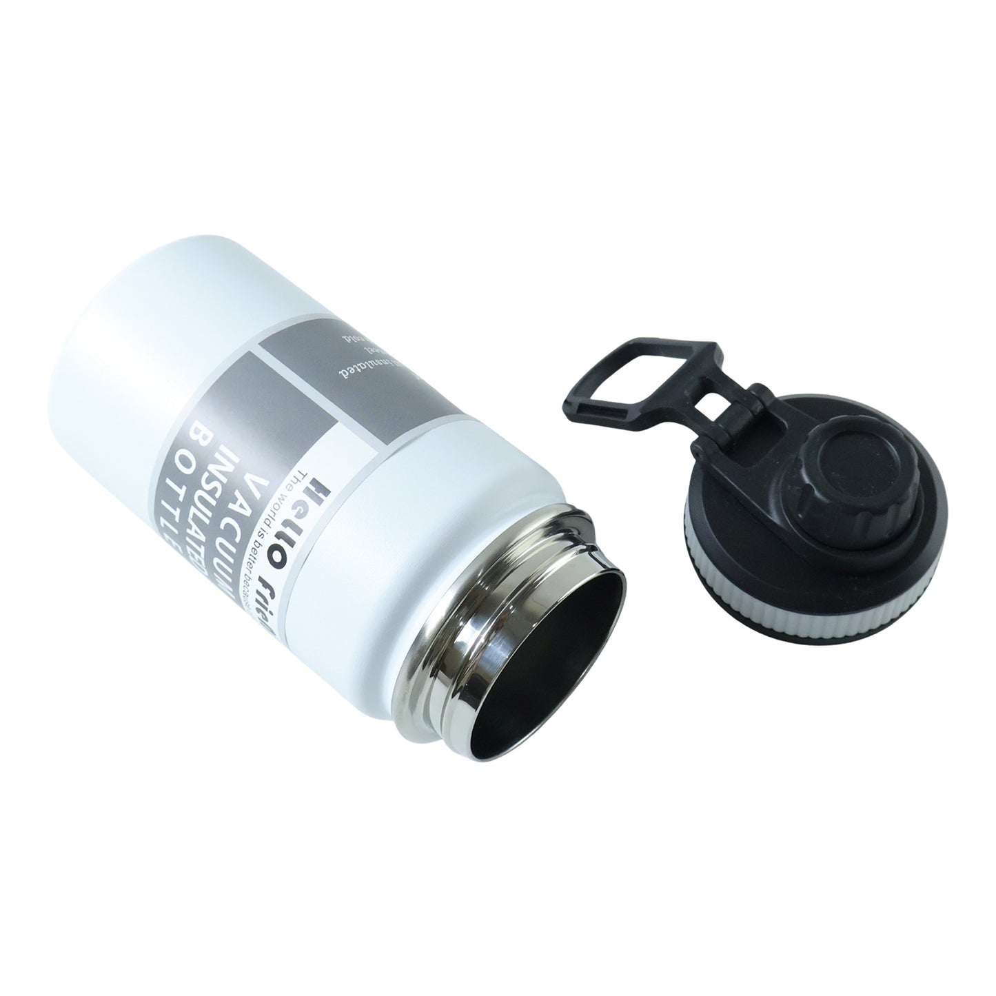 Compact Vacuum Insulated Water Bottle 400 Ml Approx