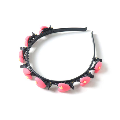 Cute Heart Design Decorative Hairband For Women  Girls (1 Pc)