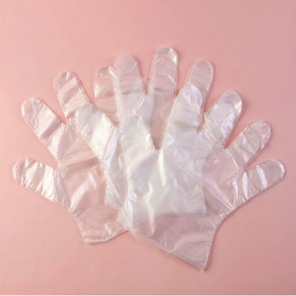 Disposable Clear Gloves 50 Pc Pack