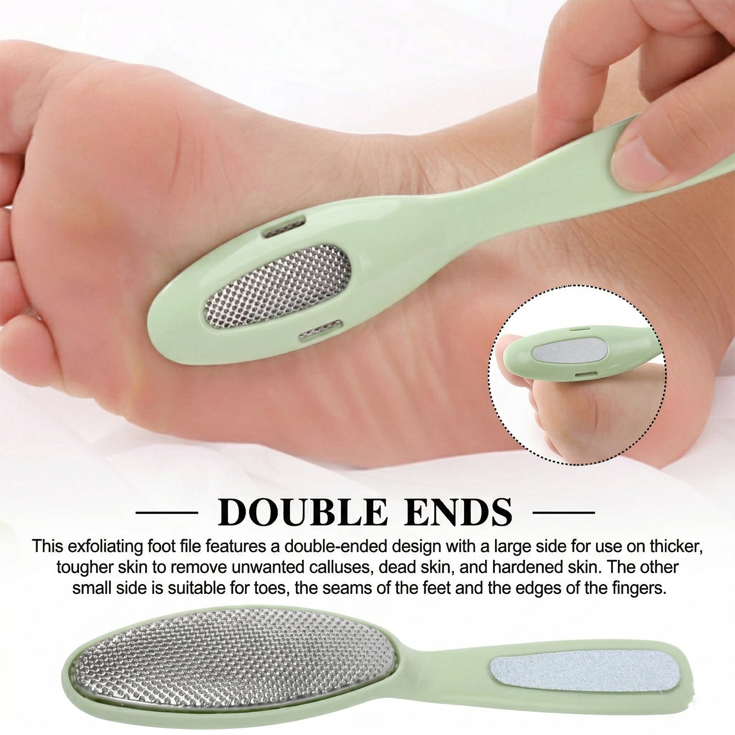 Dual Sided Foot Care Pedicure File (1 Pc)