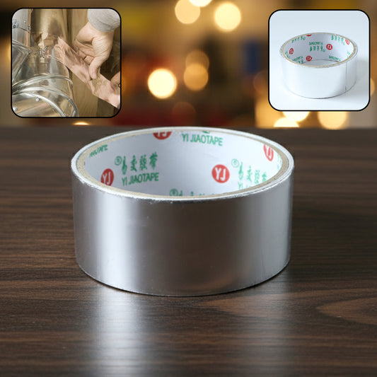Wukusy heavy-duty aluminium foil adhesive tape, 8540 mm length, used for sealing and insulation applications.