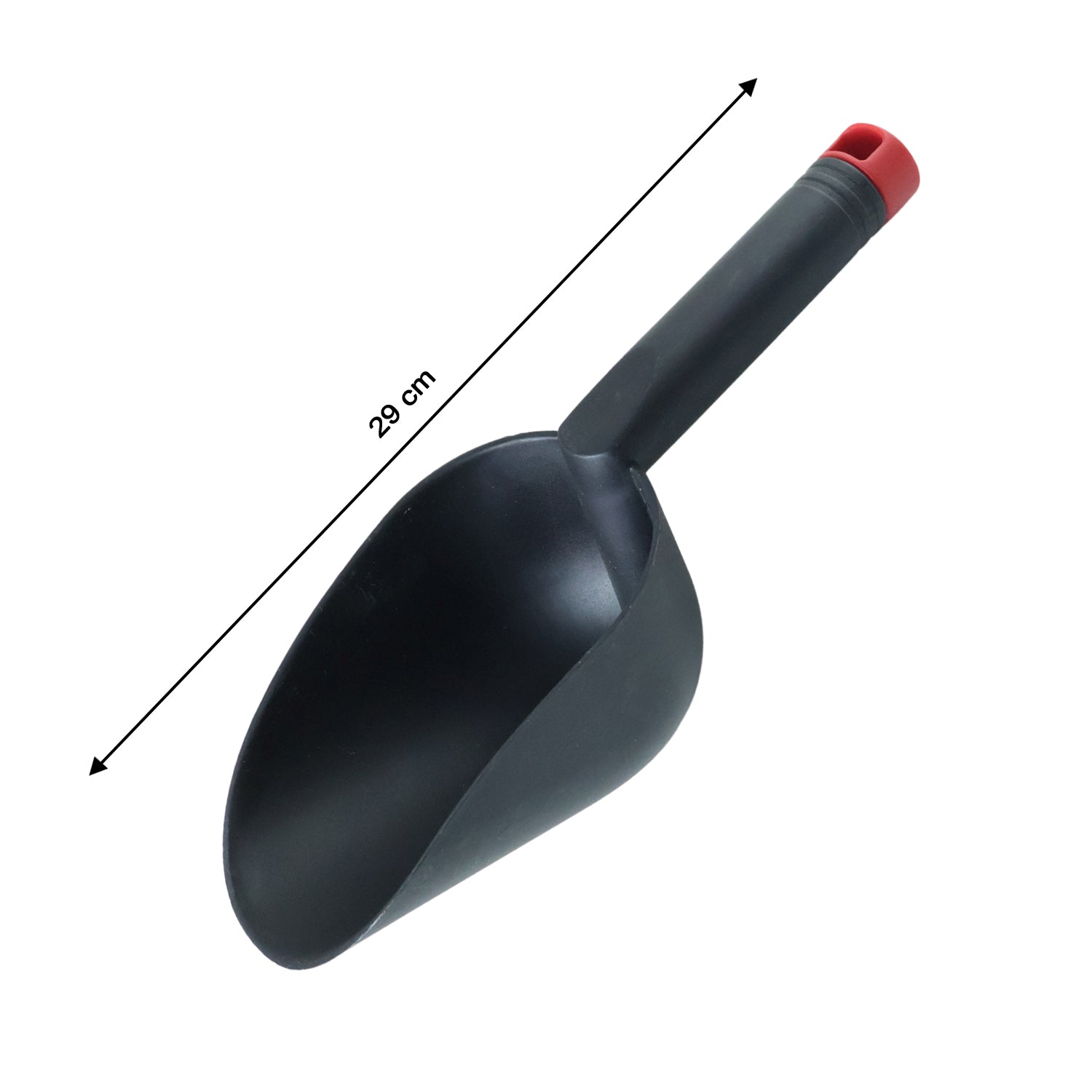 Wukusy heavy-duty plastic garden hand trowel with ergonomic handle, ideal for planting and garden digging tasks.